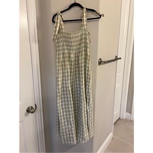 Mango Gingham Sundress